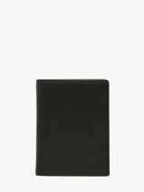Portefeuille Leder Yves renard Zwart smooth 15419